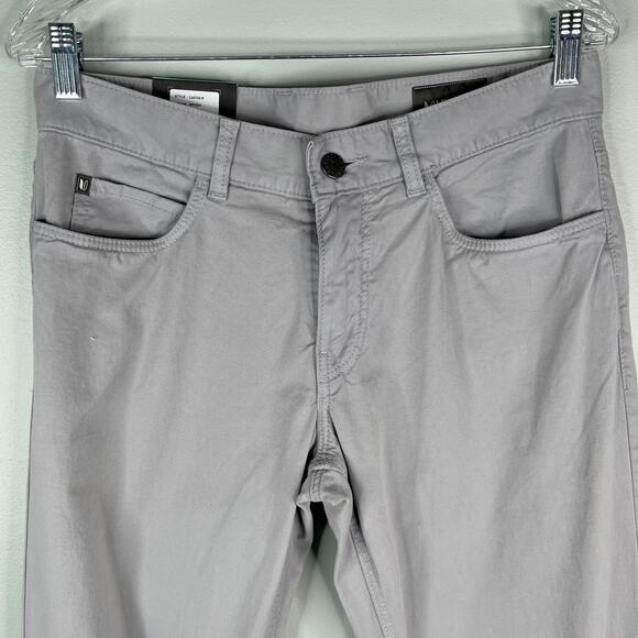 Linksoul Torrey Modern Fit Mens Pants Chino Brook Grey 30R LS6104 New - Picture 3 of 13